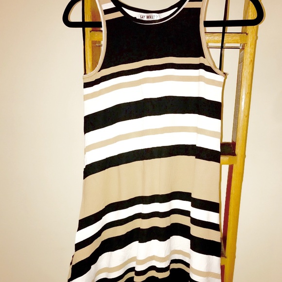 NWT Striped Swing Dress - Picture 3 of 3